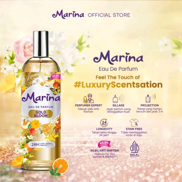 Gambar MARINA Eau De Parfum ( EDP) 98ml - Fresh Breeze dari D.Whale Cos NEW undefined 3 Tokopedia