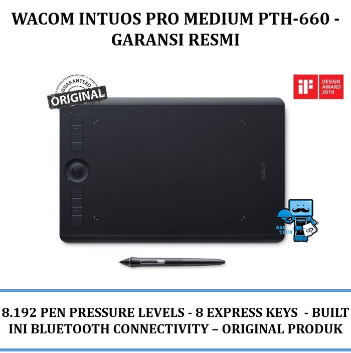 Wacomワコム『Wacom Intuos Pro Medium』PTH-660⁄K0 ペンタブレット 