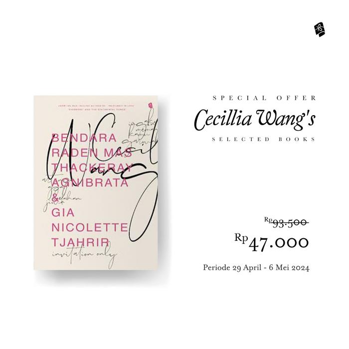 Gambar SPECIAL OFFER - Cecillia Wang's Selected Books - Bukune - Bumifiksi (29 April - 6 Mei) - INVITATION dari BumifiksiJogjakarta undefined Tokopedia