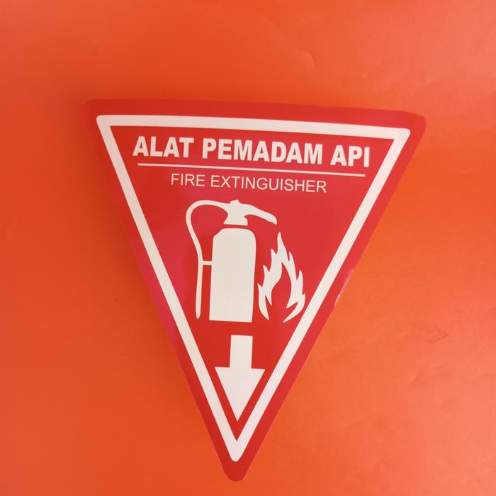 Gambar Stiker Apar, Stiker Cara Penggunaan Apar, Stiker Race, Stiker Chromo, Stiker Pemadam Api Ringan - Segitiga saja dari Sinergi Poster Tulungagung undefined Tokopedia