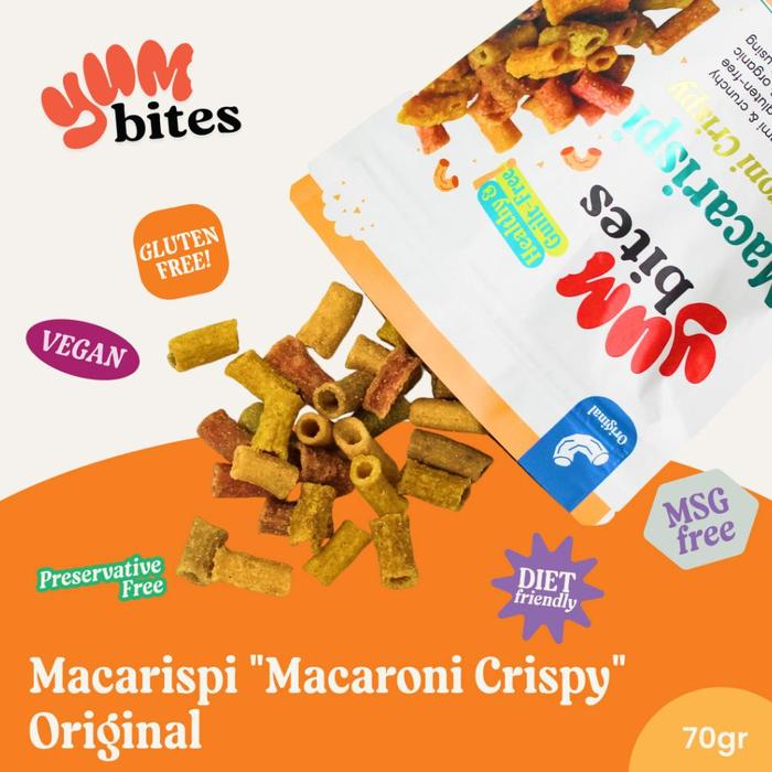 Gambar Baru Yumbites Macaroni Crispy - Makaroni Krispi Cemilan Diet Snack - Original dari JANI PERSADA undefined Tokopedia