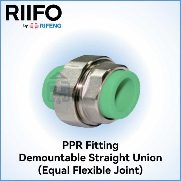 Fitting Rifeng Packing Jual RIFENG - Equal Flexible Joint Fitting Pipa PPR - F12-S32x32 ...