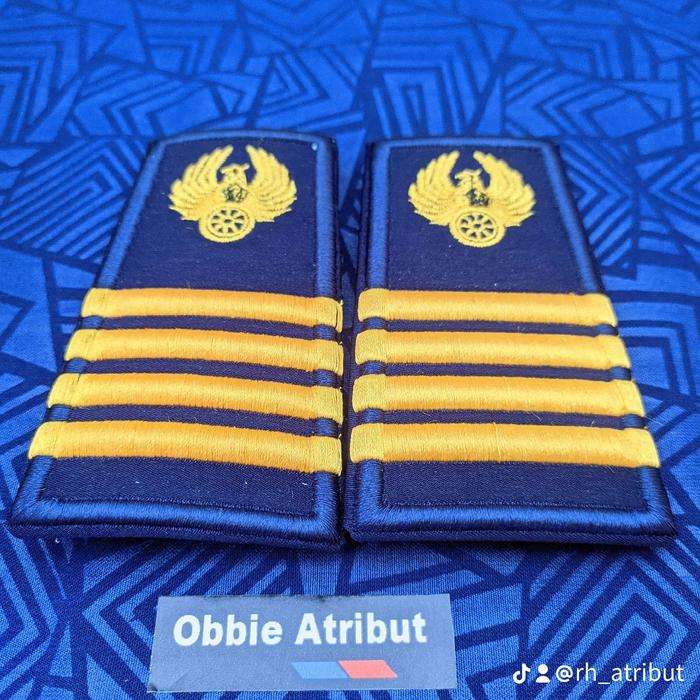 Gambar Pangkat Kai masinis bordir computer Kai masinis - balok 4 dari RA.atribut undefined Tokopedia