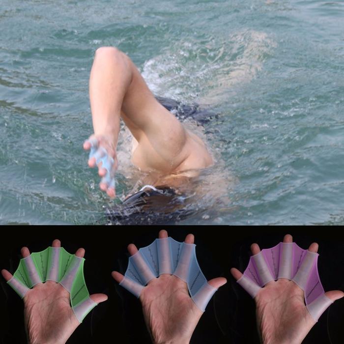 Gambar Tangan Katak Silicone Jari Bantu Renang Swimming Finger WMO YUHW700 - L dari WarnaMendut undefined Tokopedia