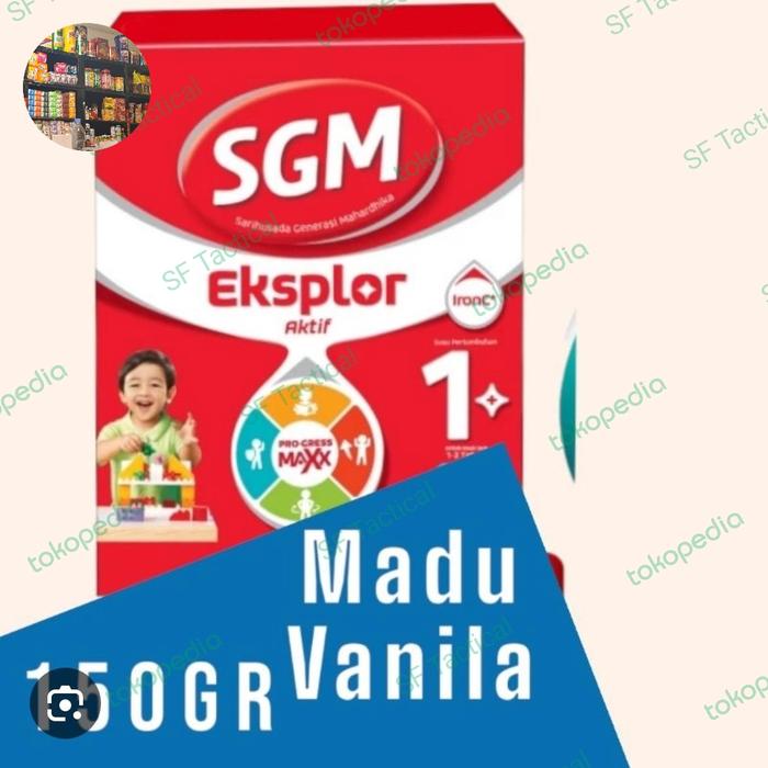 Gambar SGM eksplor 1 150gram box - Vanila dari SF Tactical undefined Tokopedia