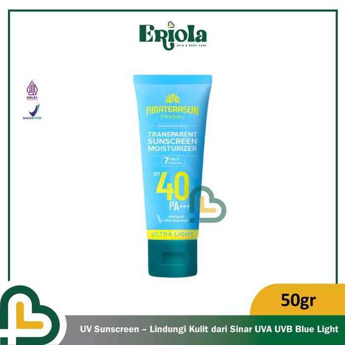 Gambar Amaterasun UV Sunscreen Cream SPF 50+ Serum SPF 50+ Transparent SPF 43 & Body SPF 40 PA++++ - Ss Transparent dari Bennett Lee_NEW undefined Tokopedia