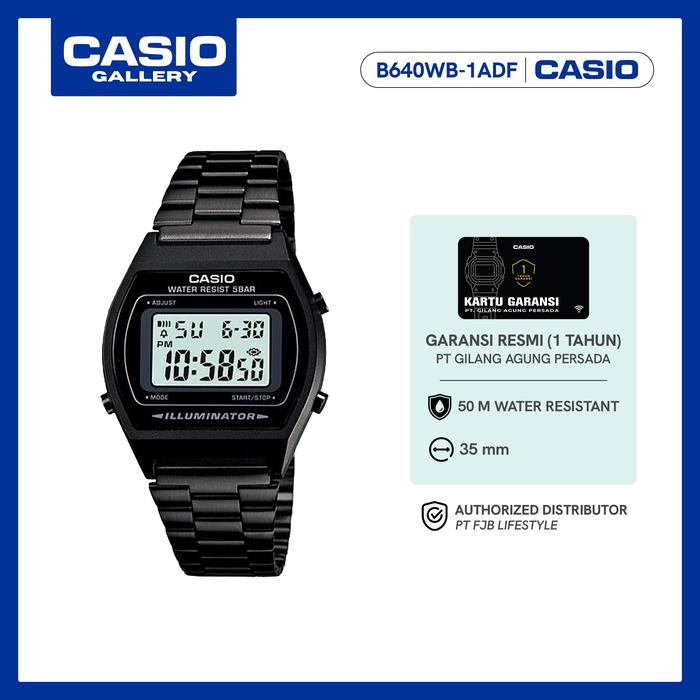 Stainless Steel Casio B640wb Promo Casio Jam Tangan Unisex B640WB