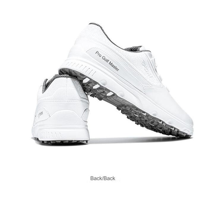 Gambar PGM XZ276 Sepatu Golf Pria Fitgo Boa Waterproof Microfiber Leather Putih - Putih, 39 dari wonzila undefined Tokopedia