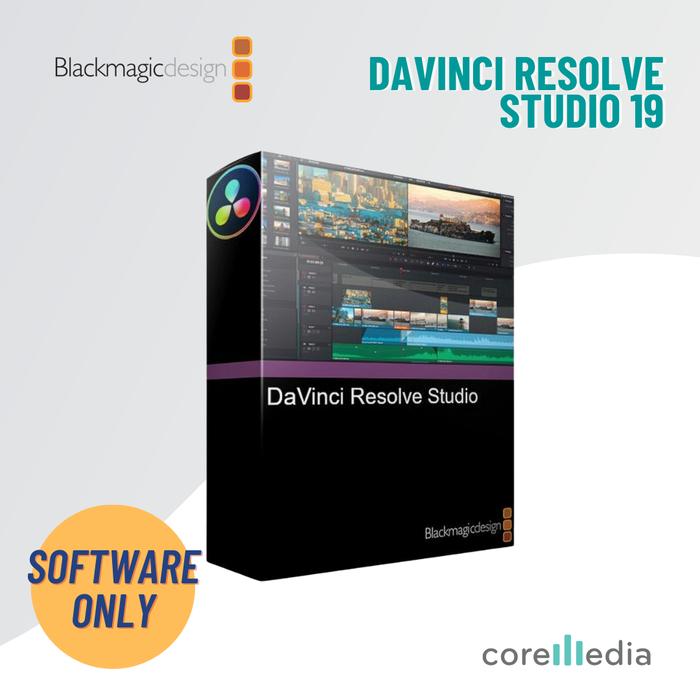 Gambar Blackmagic Design DaVinci Resolve Studio - Activation Key, Software Only dari Core Media undefined Tokopedia
