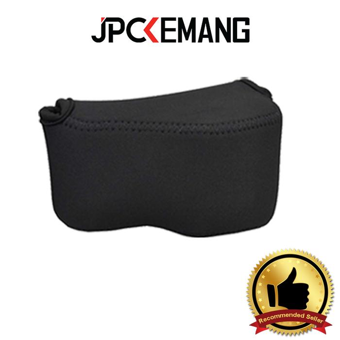 Gambar Neoprene Camera Case for Sony ZVE10 A6400 A6000 Canon EOS M200 M100 Nikon Z30 Casing Kamera - Hitam dari JPC Kemang undefined Tokopedia