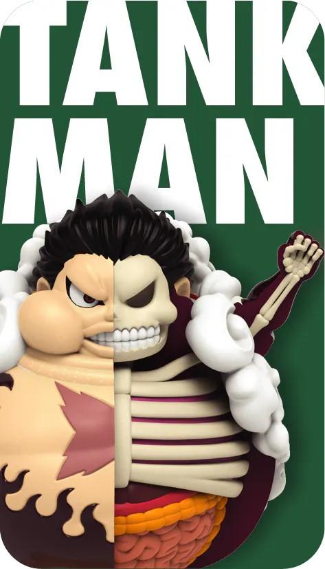 Gambar Mighty Jaxx FREENY'S HIDDEN DISSECTIBLES: ONE PIECE LUFFY’S GEARS EDITION Gear Five 5 Blindbox - Tank Man dari Hobbiesland_NEW undefined Tokopedia