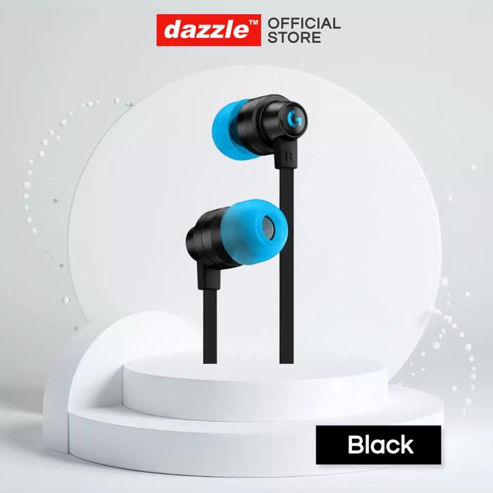 Gambar LOGITECH G333 Earphone Headset Gaming Type C & 3.5mm In Ear - BLACK dari DZL Official Store undefined Tokopedia