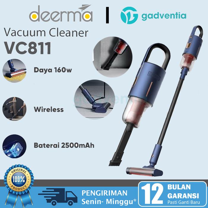 Gambar Deerma VC20 Plus Handheld Wireless Vacuum Cleaner Alat Penyedot Debu - VC811 dari GADVENTIA undefined Tokopedia