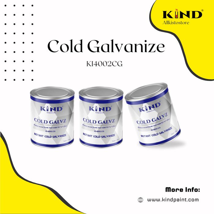 Gambar Cat Repair Hotdip - KIND 4002CG Cold Galvanize (1Kg @3pcs) dari Allkistostoree undefined Tokopedia
