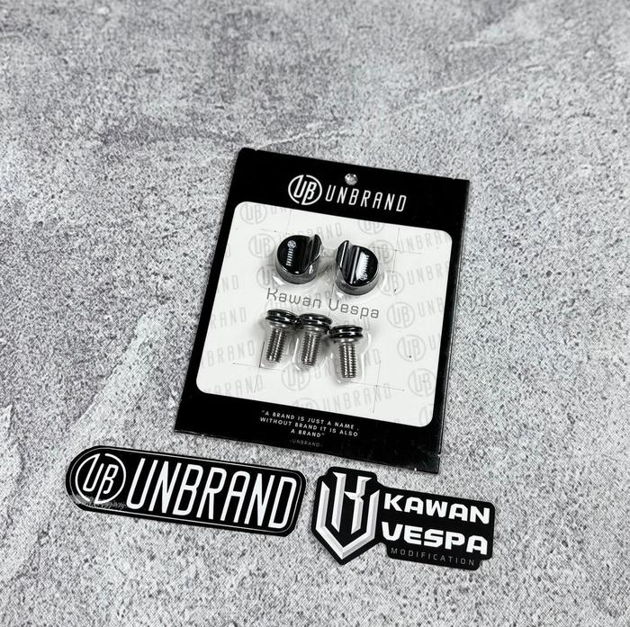 Gambar Mirror hole cap monel spion unbrand CNC vespa Sprint prima S LX GTS - Black dari Kawan Vespa undefined Tokopedia