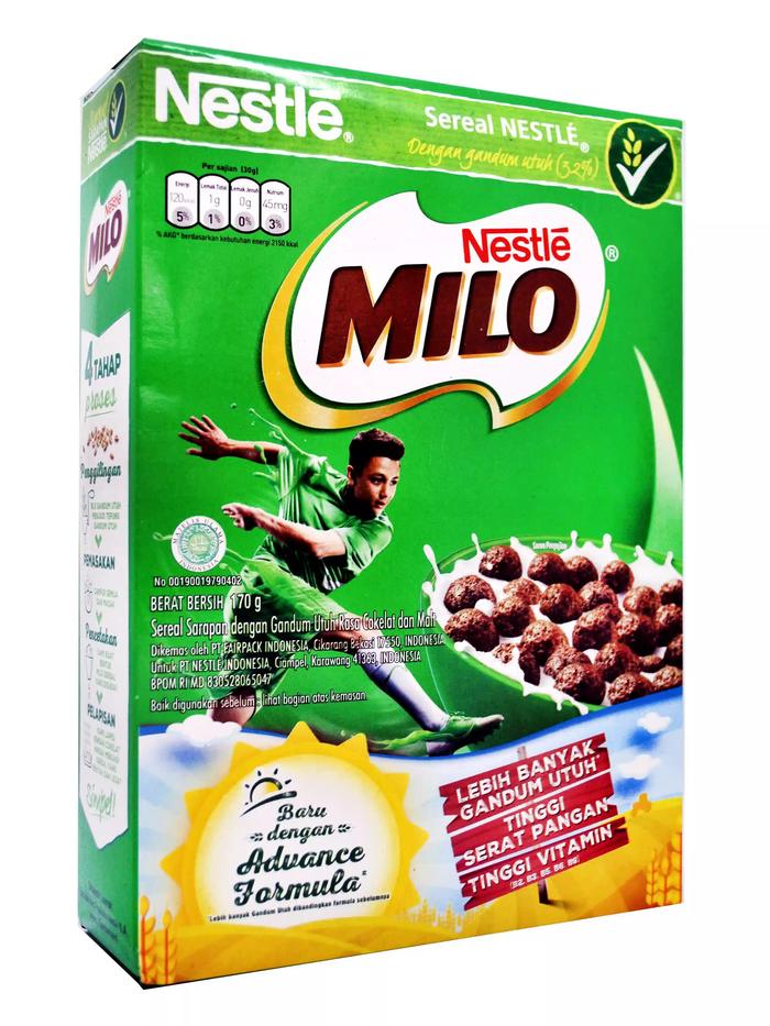 Gambar Sereal Cokelat MILO Cereal 150 Gr dari Q-TA MART undefined Tokopedia