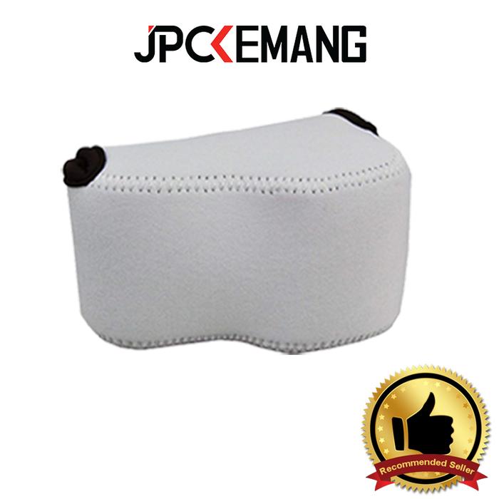 Gambar Neoprene Camera Case for Sony ZVE10 A6400 A6000 Canon EOS M200 M100 Nikon Z30 Casing Kamera - Abu-abu Muda dari JPC Kemang undefined Tokopedia