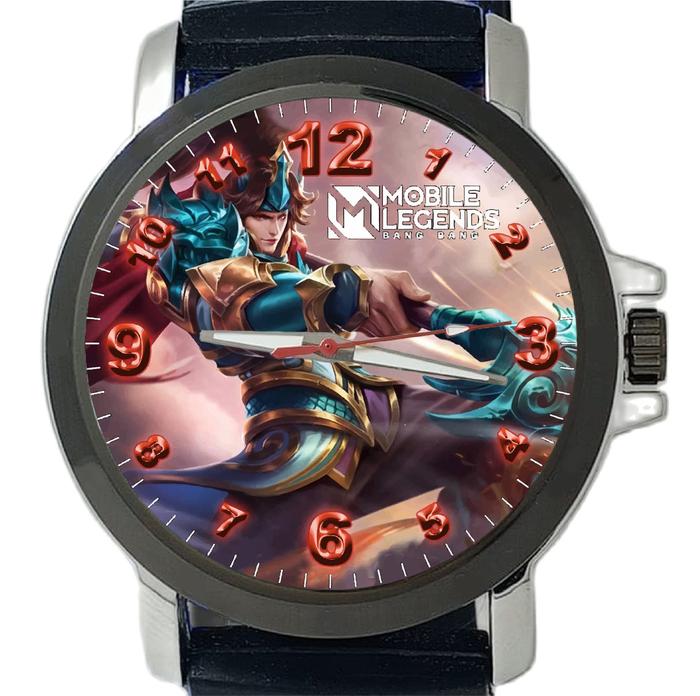 Gambar Zilong art 1 MLBB Jam Tangan Anak Analog Custom Gambar Foto dan Nama dari AL BARAQ shop undefined Tokopedia