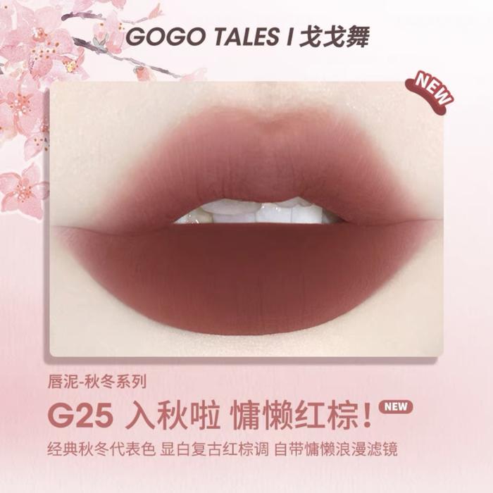 Gambar GT476 GOGO TALES AFTER GLOW CREAMY LIPTINT MUD II - G21 Salted Milk dari BeautyKiosk undefined 5 Tokopedia