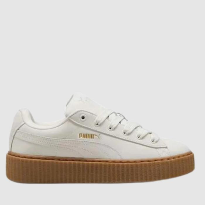 Sepatu Puma Creeper Phatty Nubuck Warm White Women Original