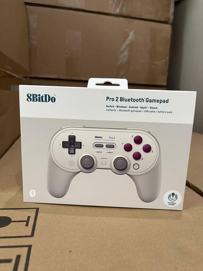 Gambar 8bitdo PRO 2 Colors Controller Bluetooth Gamepad Wireles Switch - G Clasic Hall E dari Rocket Games undefined Tokopedia