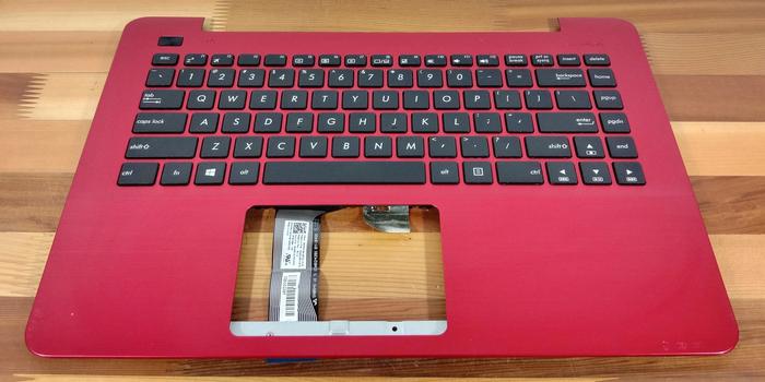 Gambar Casing Frame Keyboard Palmrest Laptop Asus X455 - Merah dari KOMPUTER RAKYAT undefined Tokopedia