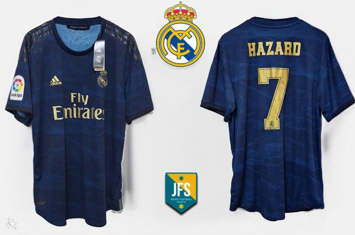Football Hazard Madrid Jersey ADIDAS EDEN HAZARD REAL MADRID LONG