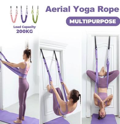 Gambar Swing Yoga Set Aerial Yoga ANTI GRAVITY INVERSION PILATES - Merah Jambu dari lantakiyan undefined Tokopedia
