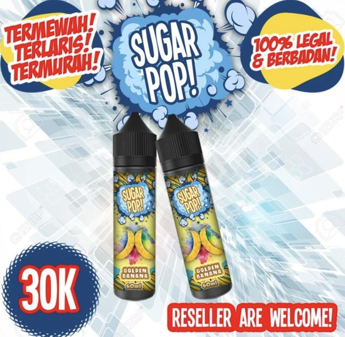 Gambar Botol liquid Perasa Buah Sugarpop enak wangi murah 60ml - BANANA dari AWSM.ID undefined Tokopedia