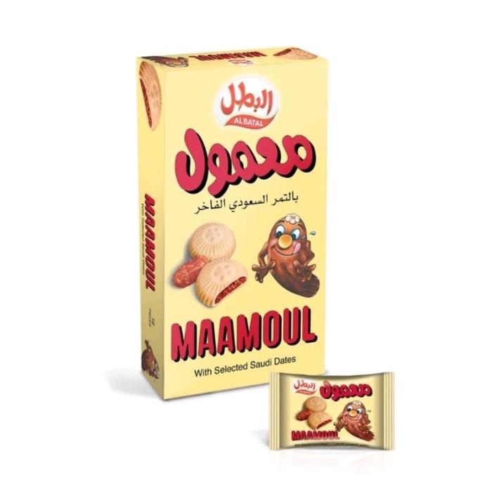 Gambar Maamoul al batal biskuit kurma ORIGINAL saudi arabia oleh-oleh haji / umroh isi 16pcs exp 2025 mamul mamoul maamul - 1 box dari kurma premium jakarta bin djened undefined Tokopedia