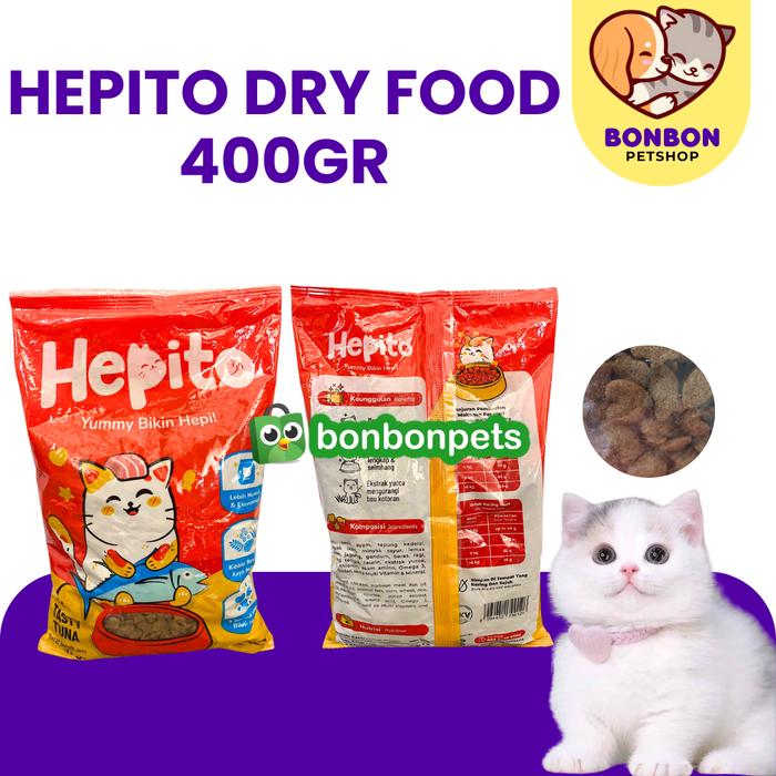 Gambar Felibite 500 gram Freshpack Makanan Kucing Dry Food Adult Cat Food Ori - Hepito FP 400gr dari BonBon.Petshop undefined Tokopedia
