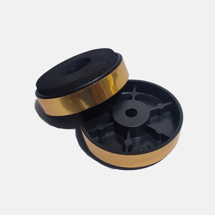 Gambar Kaki Box Speaker Amplifier Gold Silver - Gold, 30mm x 8mm dari Gazz-Store undefined Tokopedia