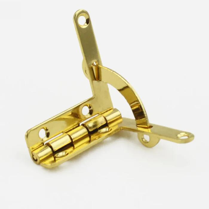 Gambar Isi 10 Engsel L Mini Siku Sudut Engsel Kuadran Kotak Perhiasan - Gold dari Mireading undefined Tokopedia