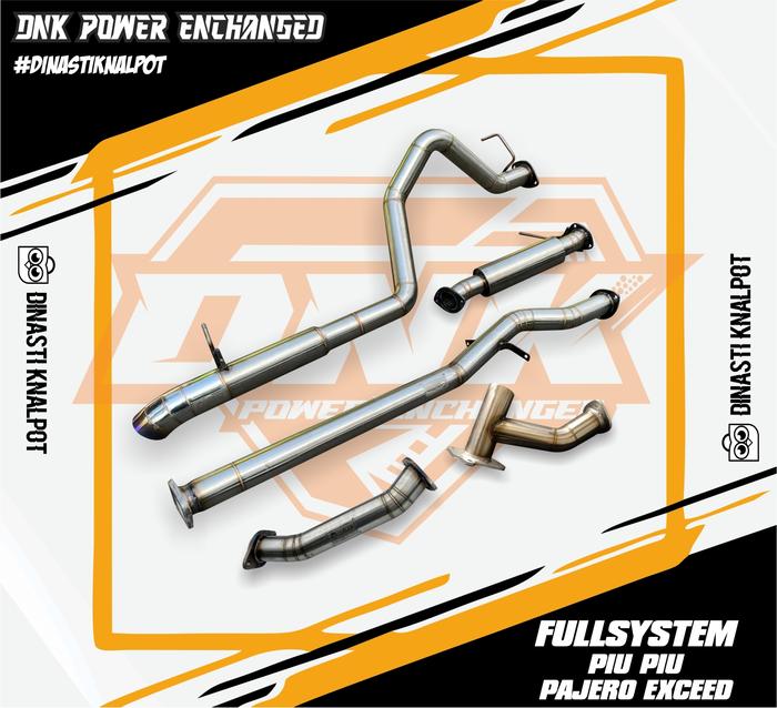 Gambar Knalpot Fullsystem Piu-Piu Pajero ANPS-Pajero Dakar Lama-Pajero Exceed - EXCEED dari Dinasti Knalpot undefined Tokopedia