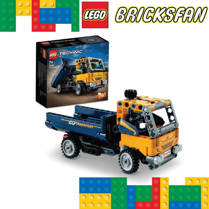 Gambar LEGO Technic 42147 - Dump Truck dari BricksFan undefined Tokopedia