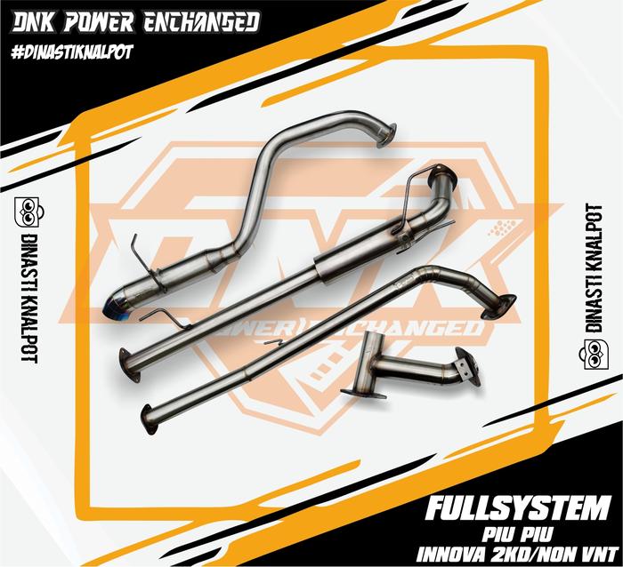 Gambar Knalpot Fullsystem Downpipe Piu Piu Innova 2kd Non Vnt - 2gd/Vrz - Fortuner Vnt - 2KD/NON VNT dari Dinasti Knalpot undefined Tokopedia