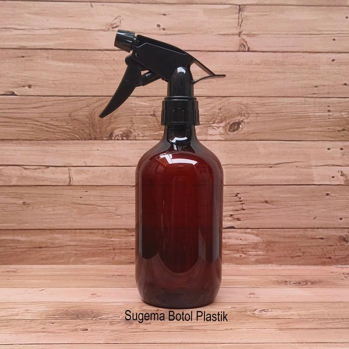 Gambar Botol Spray 500 Ml Pet Tebal Warna Tutup Big Triger  Hitam / Botol Kispray 500ml - Botol Coklat dari sugema botol undefined Tokopedia