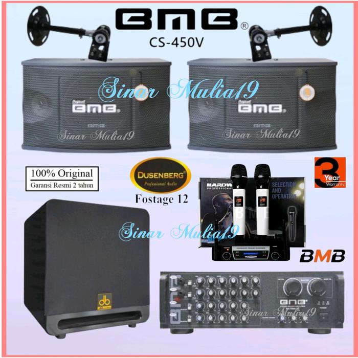Gambar Paket Sound System Karaoke BMB Produk Terbaik Audio Garansi 3 Tahun - PAKET TOP 2 dari sinar mulia19 undefined Tokopedia