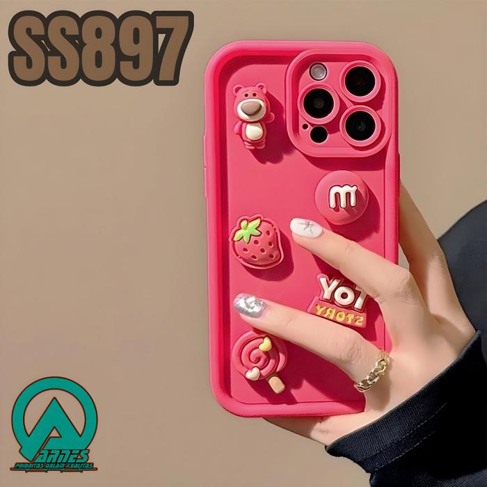 Gambar Casing phone matte rose Lotso strawberry case for Oppo A1 A15s a3s a15 a31 A39 A52 A57 4G A58 A60 A74 - SS897, Type Lain Chat dari Arnes Store undefined Tokopedia