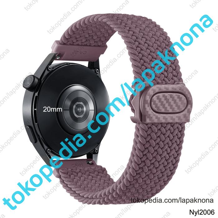 Gambar 20mm BRAIDED Strap Garmin Venu SQ 2 Plus Forerunner 165 245 645 55 Music Approach S12 S40 S42 D2 Vivoactive 5 Vivomove 3 HR Sport Style Trend Nylon Loop Tali Samsung Galaxy Watch 6 5 4 44mm 40mm 42mm Classic Active 2 - 10-DustyGray dari lapaknona. undefined Tokopedia