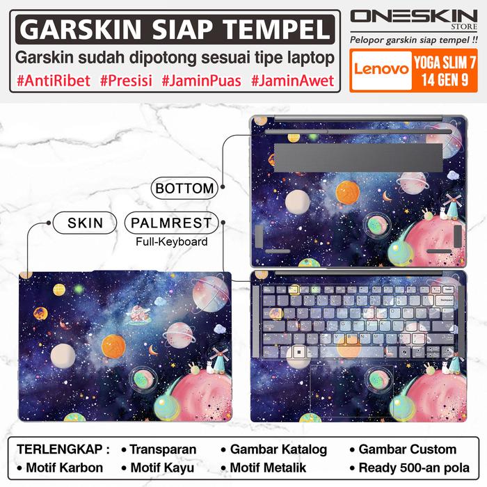 Gambar Garskin Sticker Laptop Lenovo Yoga Slim 7 7i-14 14IMH9 Gen 9 Full Body - Full Body dari Oneskin Store Indonesia undefined Tokopedia