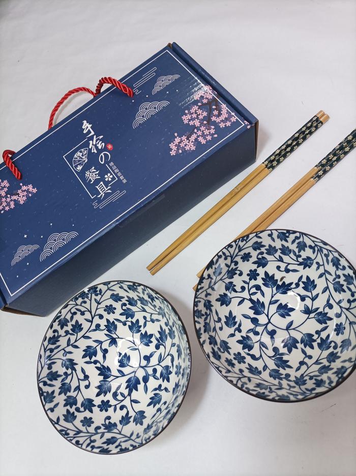 Gambar hampers mangkok keramik set Premium - Set Sama dari Jogja IT undefined Tokopedia