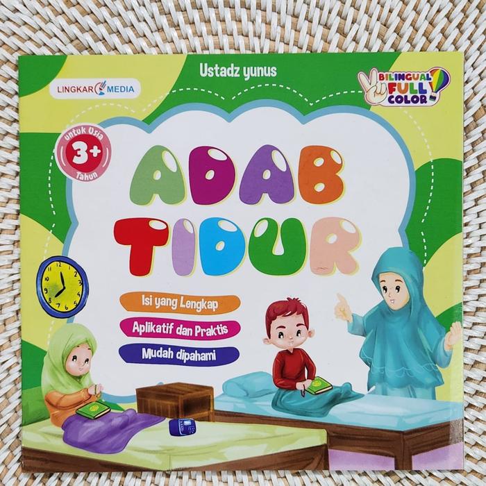 Jual Buku Anak Seri Mengenal adab Islami Bilingual 2 bahasa Full Color ...