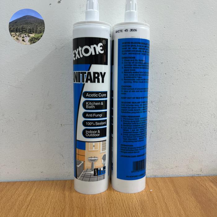 Gambar Dextone Silicone Sealant Sanitary (300ML) - Putih dari Sumber karya mandiri_NEW undefined Tokopedia