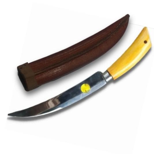 Gambar PISAU BAJA PUTIH ANTI KARAT - PISAU DAPUR BAJA CAP GARPU - Polos 17cm dari Hayat.Online undefined Tokopedia