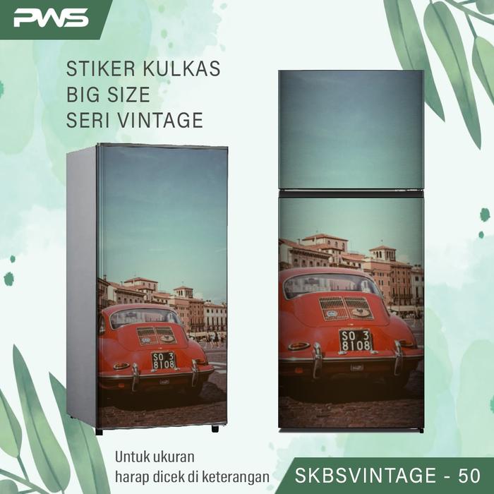Gambar Stiker Kulkas Big Size Seri Motif VINTAGE Desain Terbaru/Stiker Kulkas Desain Terbaru VINTAGE/Stiker Kulkas 1pintu-2pintu/Sticker Kulkas Motif Full Printing Pandawatali Surabaya - SKLKSVINTAGE-50 dari Pandawatali undefined Tokopedia