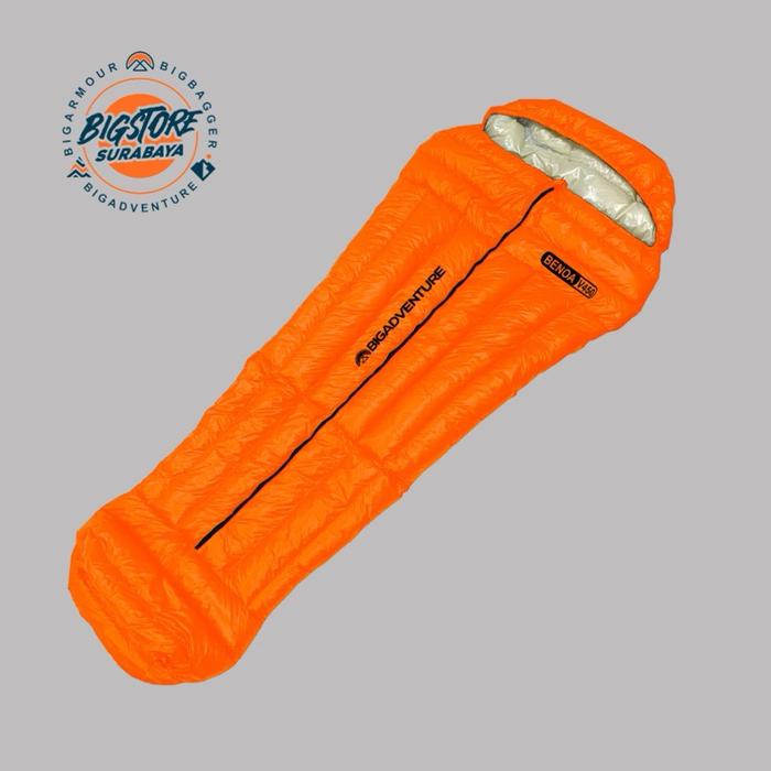 Gambar Bigadventure Benoa - Sleeping Bag Bulu Angsa untuk camping gunung - Orange dari Bigstoresurabaya undefined Tokopedia