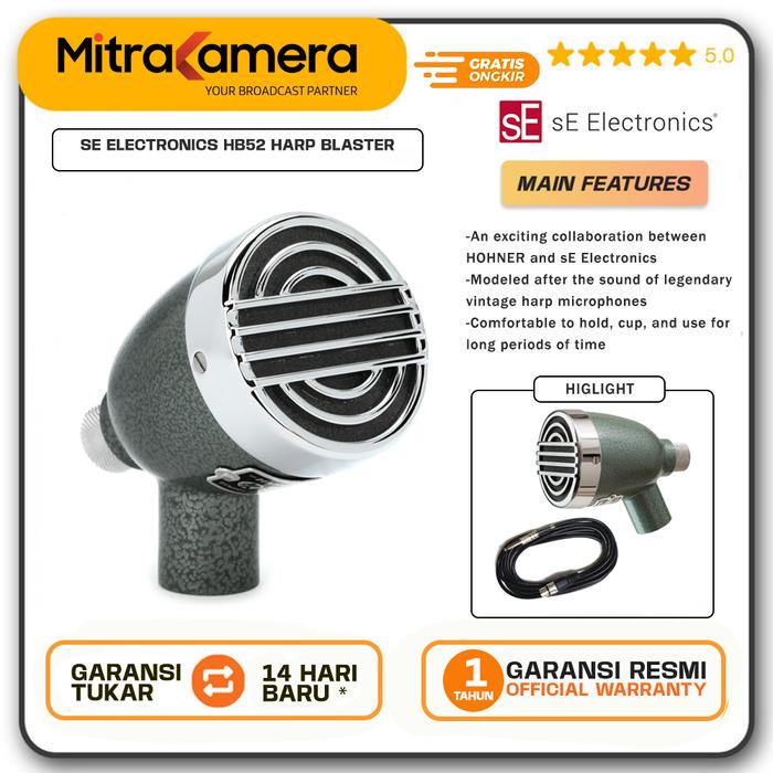 Gambar SE Electronics HB52 Harp Blaster dari Mitrakamera undefined Tokopedia
