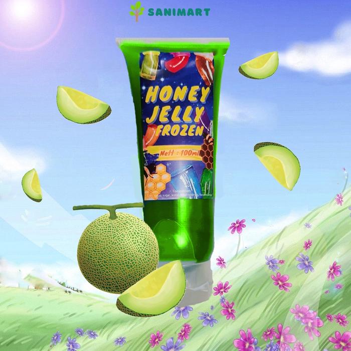 Gambar Honey Jelly Frozen ASMR Chewy Madu Permen Jeli Beku Viral HALAL ORIGINAL - TUBE MELON dari Beauty Deluxe undefined Tokopedia
