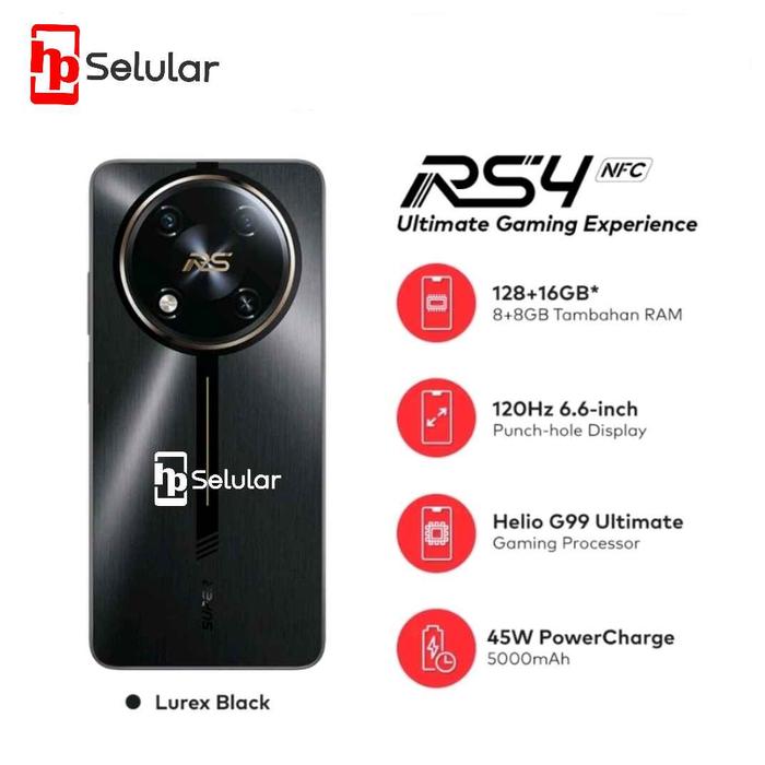 Gambar Itel RS4 12/256gb Baru dan Segel BNIB Garansi Resmi - Hitam, 12/256gb dari HPselular undefined Tokopedia